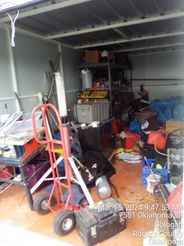 Storage Unit Auction in Oolagah, OK at Click Storage Oologah ends on